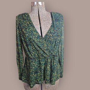 Addition Elle Long Sleeve Blouse, sz 1X